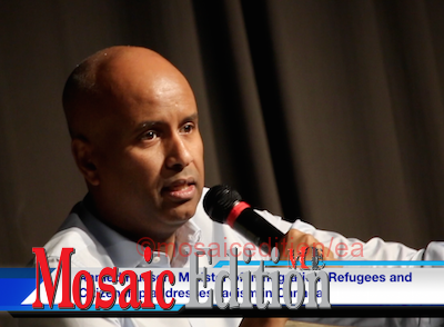Minister Hussen – “Go back to your country” - A talk about why Immigration Matters - Video Screenshot-mosaicedition.ca-ea